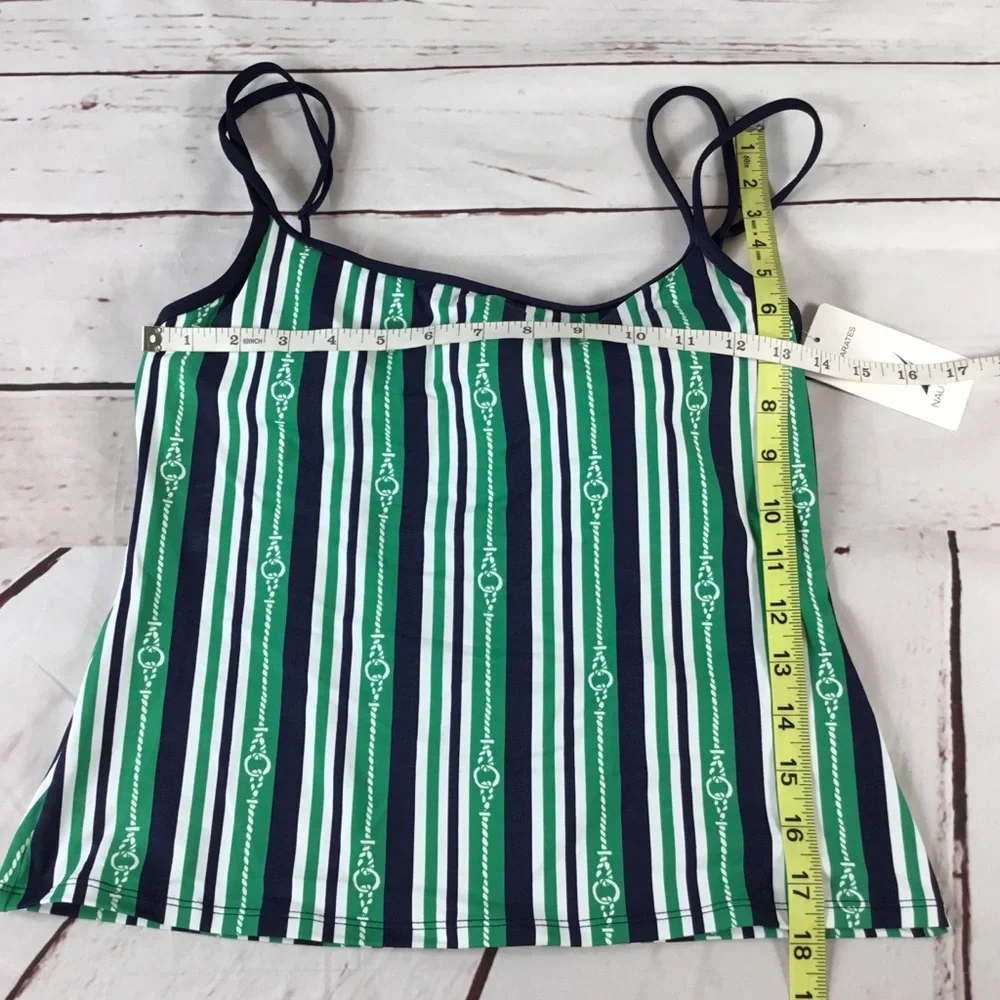NWT Nautica Nautical Tankini Size 6‎